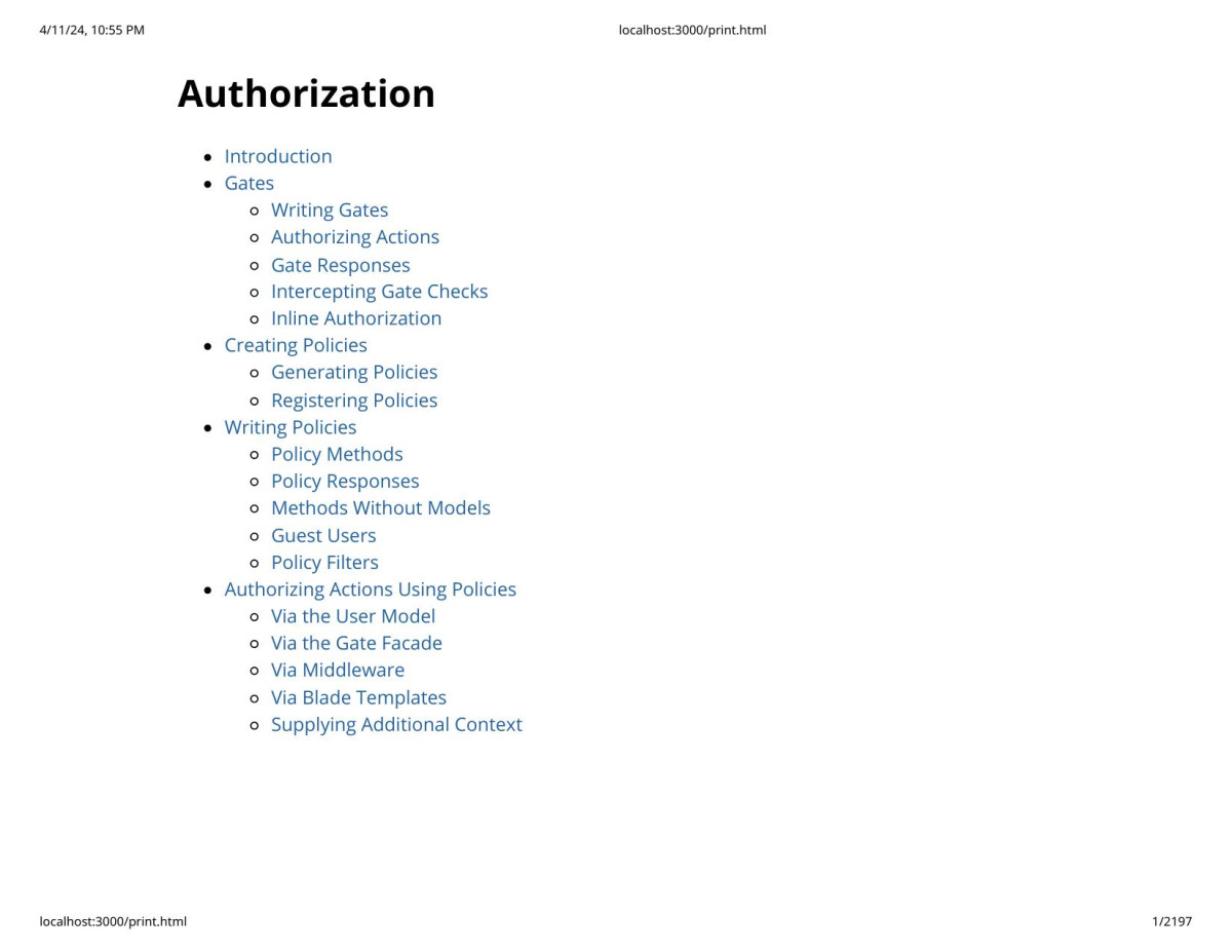 Laravel 11 Documentation 11th Edition Taylor Otwell