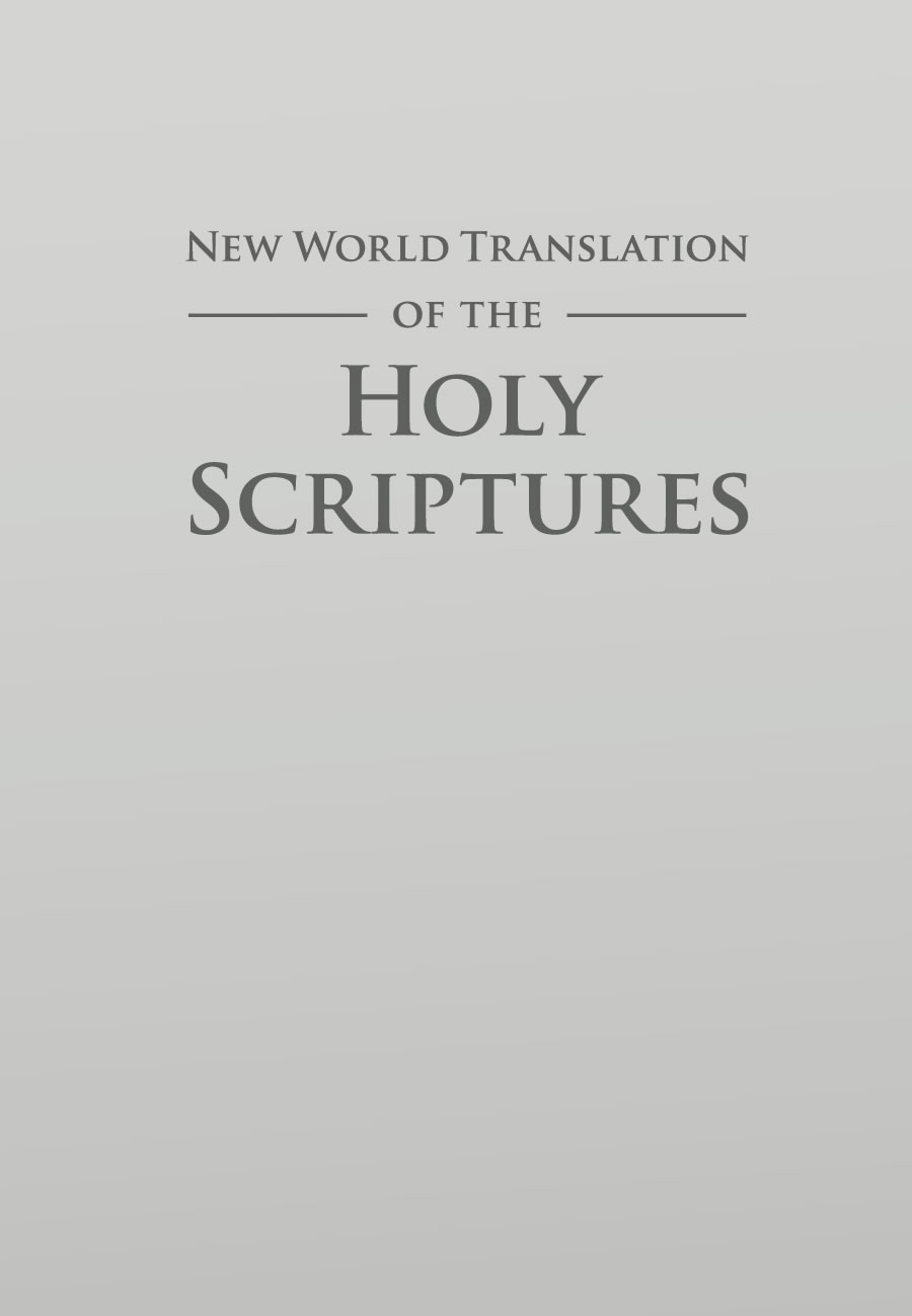 New World Translation Of The Holy Scriptures Watchtower