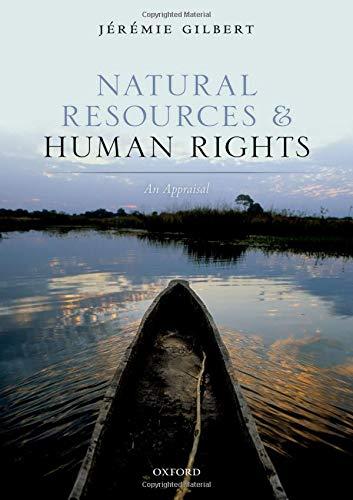 Natural Resources And Human Rights 1st Edition Jrmie Gilbert