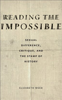 Reading The Impossible Elizabeth Weed