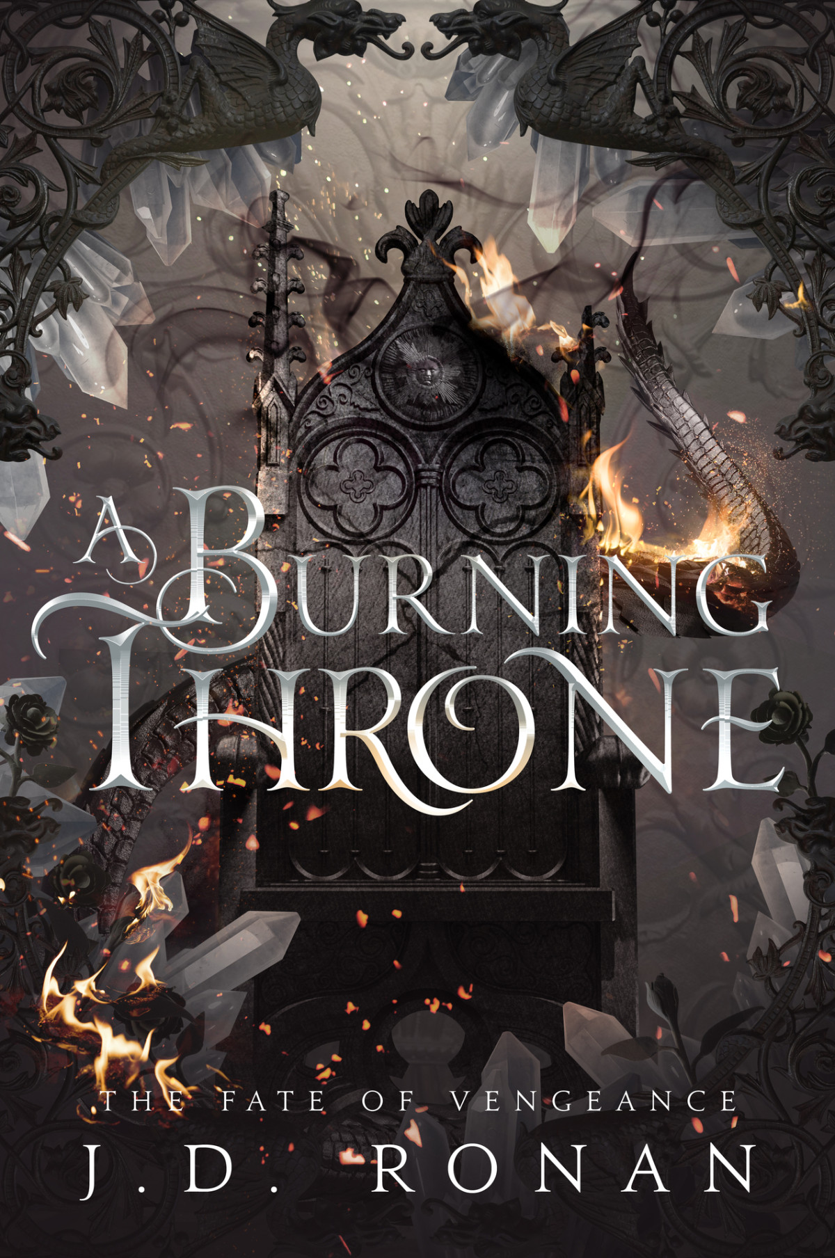 A Burning Throne The Fate Of Vengeance Book 2 Jd Ronan