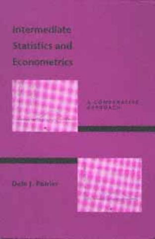 Dale J Poirier Intermediate Statistics Econometrics A Comparative Approach