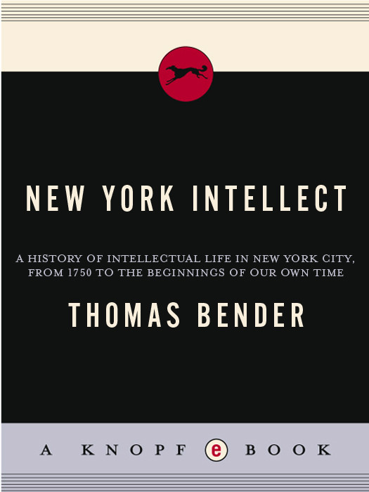New York Intellect Thomas Bender
