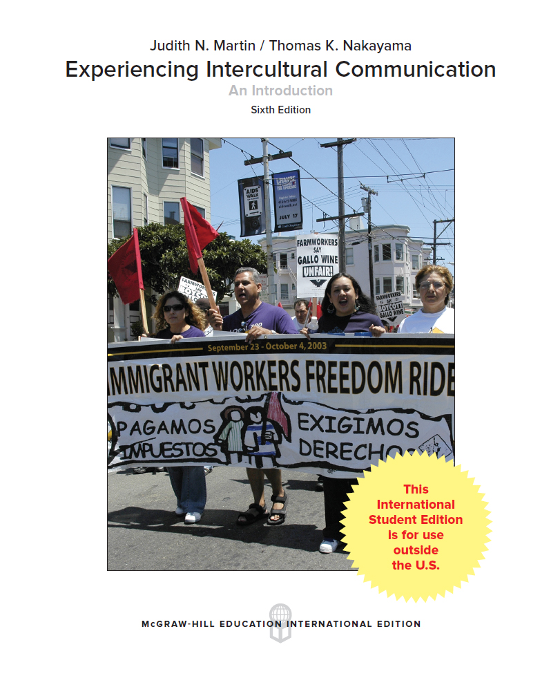 Experiencing Intercultural Communication Judith Martinthomas Nakayama Thomas K Nakayama