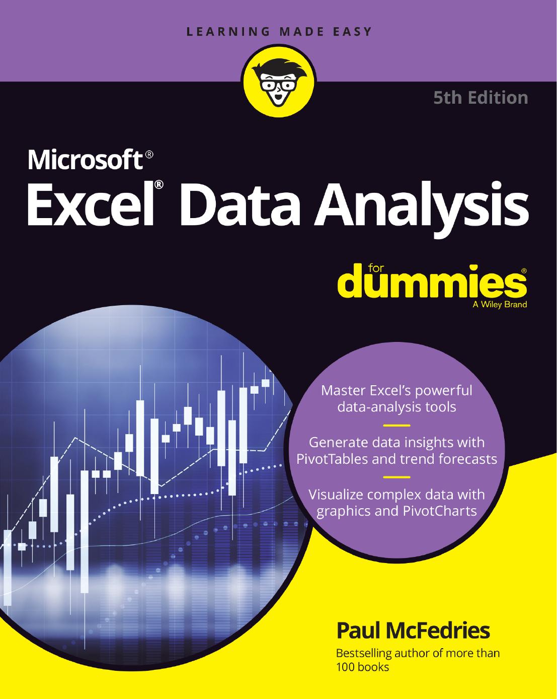 Excel Data Analysis For Dummies Paul Mcfedries