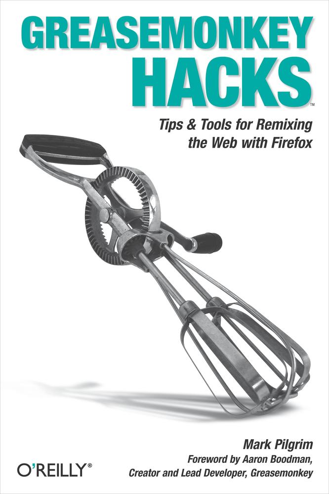 Greasemonkey Hacks Pilgrim Mark