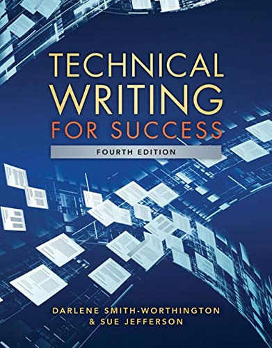 Technical Writing For Success 4th 4th Darlene Smithworthington