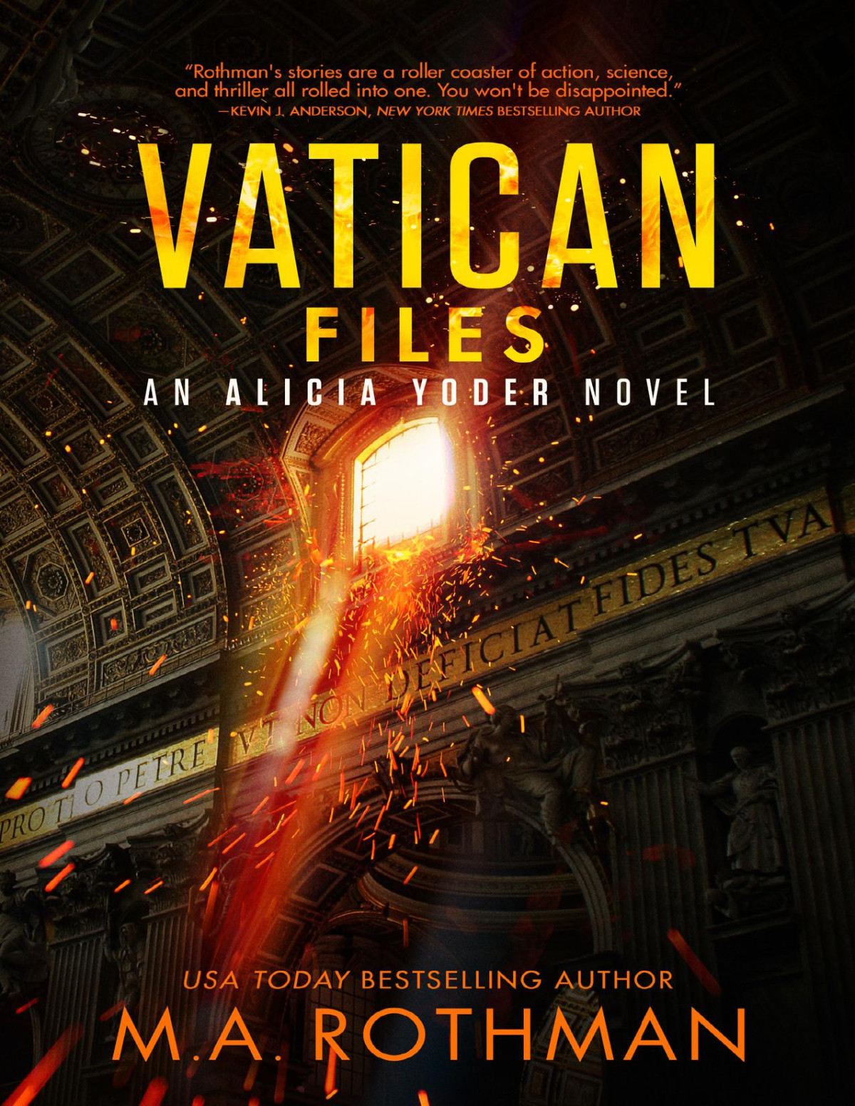 Vatican Files A Technothriller Ma Rothman
