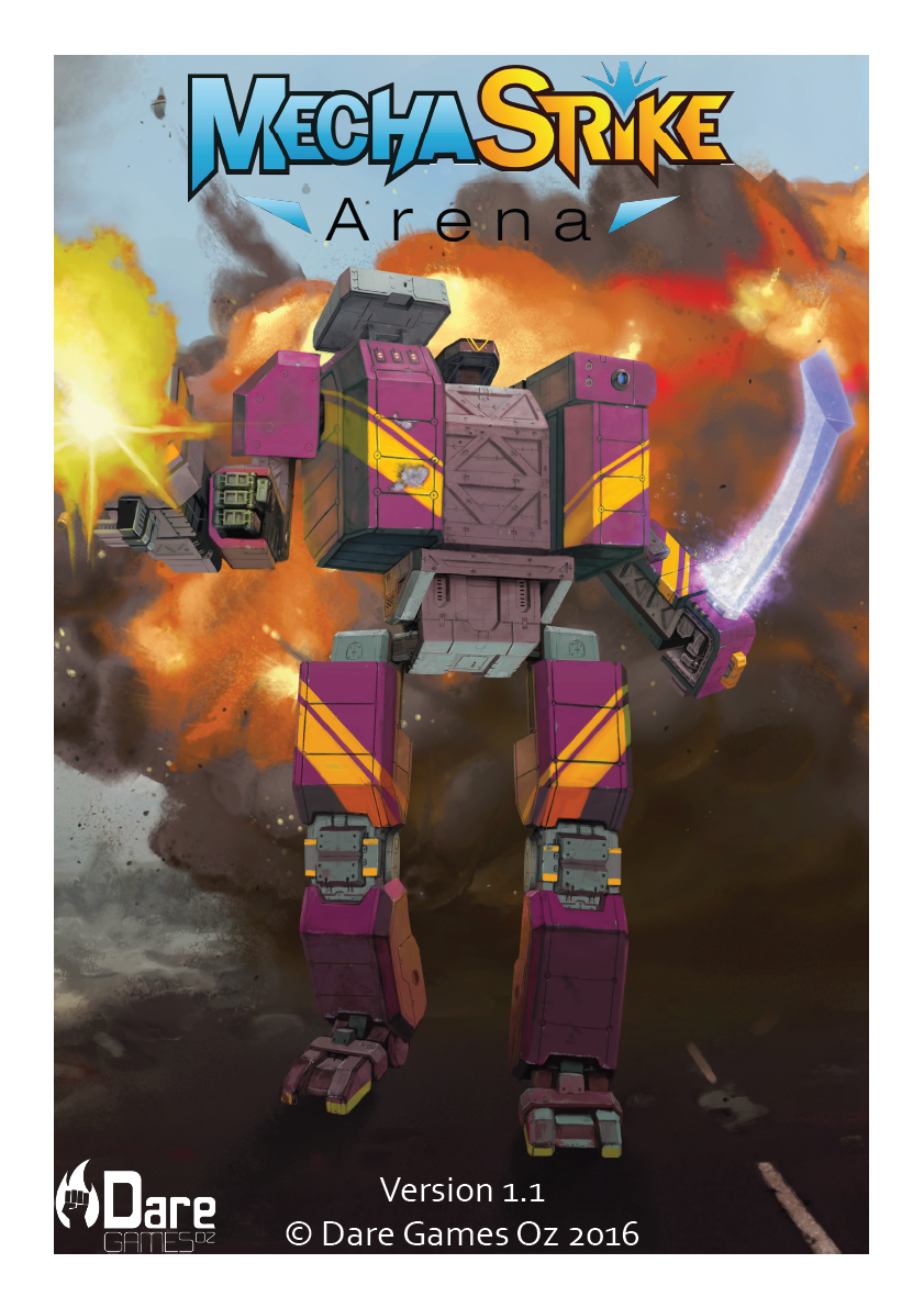 Mecha Strike Arena Terry Masson Dare Games Oz