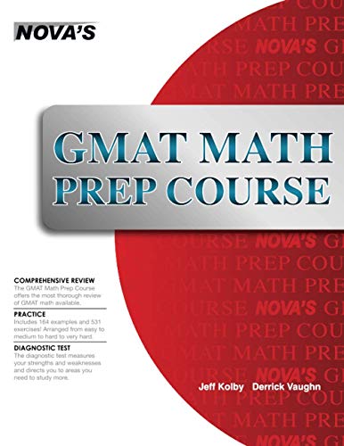 Gmat Math Prep Course 2024 Edition Illustrated Kolby Jeff