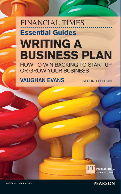 Writing A Business Plan 2e Michael Truesdales Library Vaughan Evans