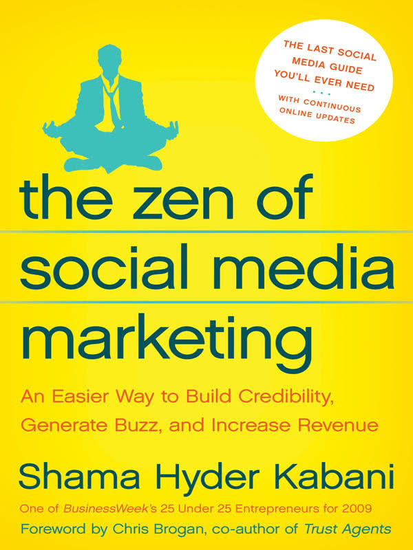 The Zen Of Social Media Marketing Shama Hyder Kabani