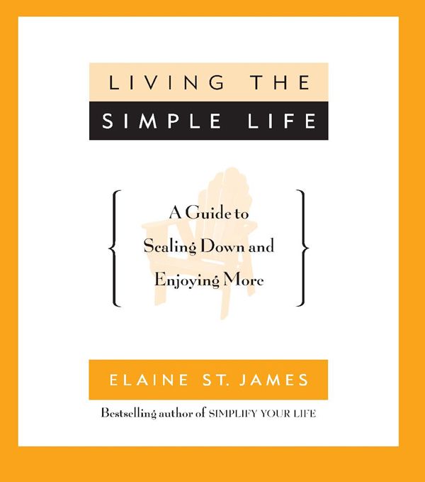 Living The Simple Life A Guide To Scaling Down And Enjoying More Elaine St James