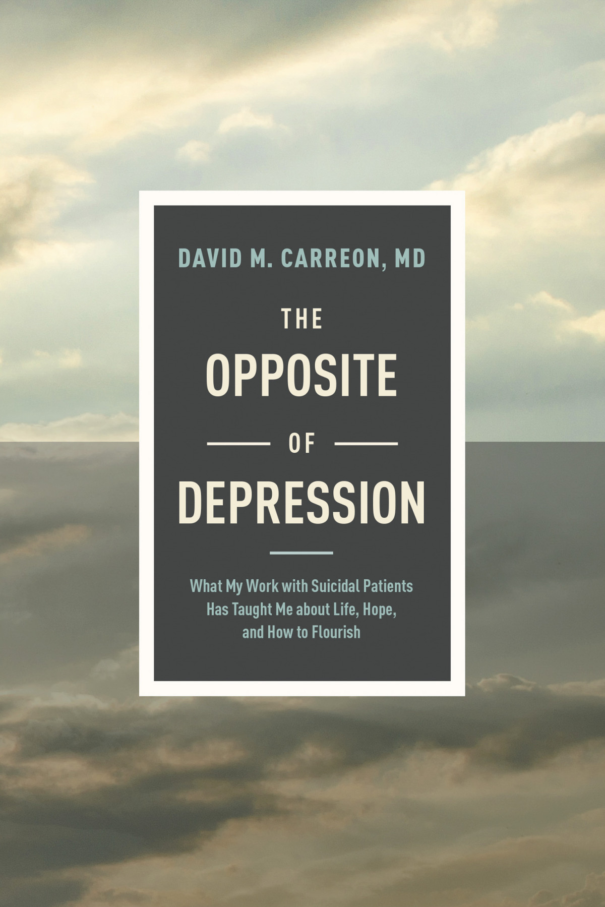 The Opposite Of Depression What My Work With Suicidal Patients Has Taught Me About Life Hope And How To Flourish David M Carreon