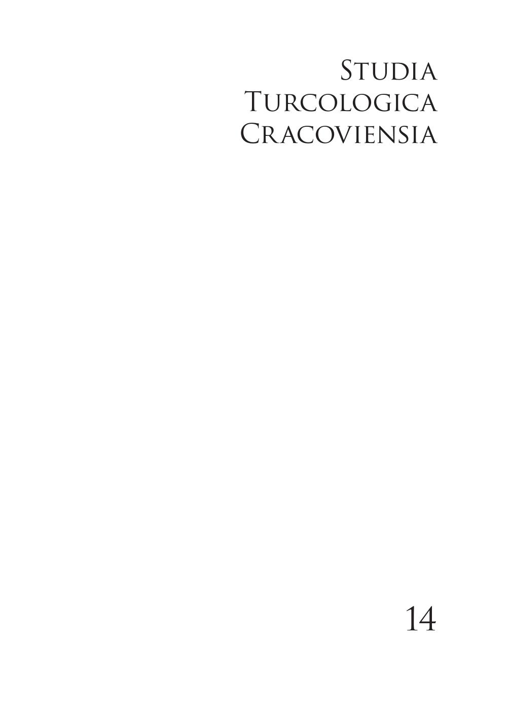 Standard Turkic Ctype Reduplications Stachowski Kamil