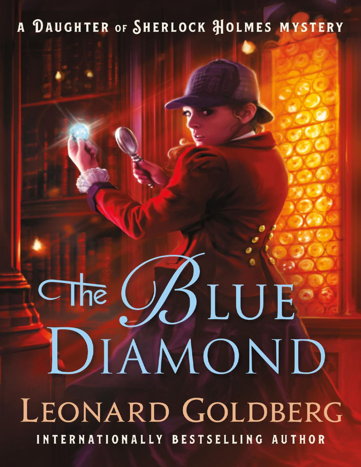 The Blue Diamonda Daughter Of Sherlock Holmes Mystery Leonard Goldberg