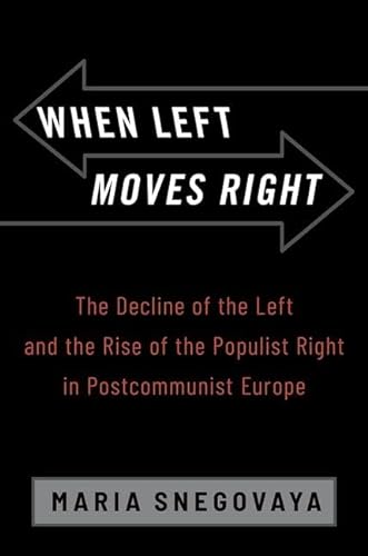 When Left Moves Right The Decline Of The Left And The Rise Of The Populist Right In Postcommunist Europe 1st Edition Maria Snegovaya