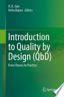 Introduction To Quality By Design Qbd From Theory To Practice N K Jain
