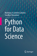Python For Data Science Muddana A Lakshmi Lakshmi Sandhya Vinayakam