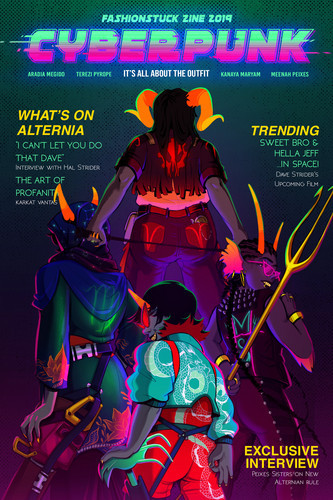 Fashionstuck Zine Cyberpunk Lalonders
