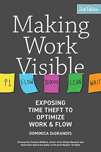 Making Work Visible Exposing Time Theft To Optimize Work Flow 2nd Edition Second Dominica Degrandis