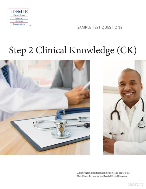 Test Questions Usmle Step 2 Clinical Knowledge Ck Usmle