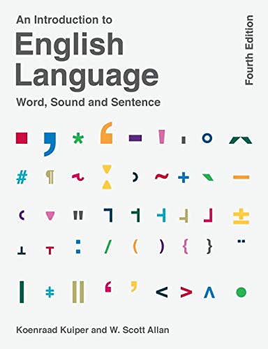 An Introduction To English Language 4th Edition Koenraad Kuiper