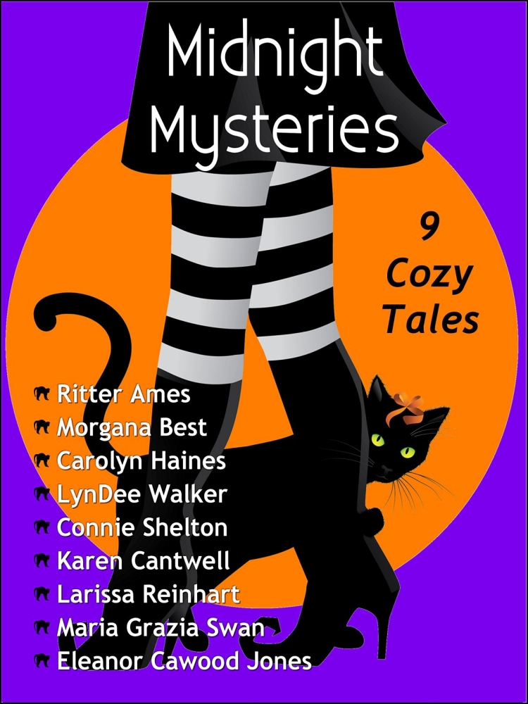Midnight Mysteries Nine Cozy Tales By Nine Bestselling Authors Ritter Ames Carolyn Haines Karen Cantwell Connie Shelton Larissa Reinhart Lyndee Walker Eleanor Cawood Jones Morgana Best Maria Grazia Swan