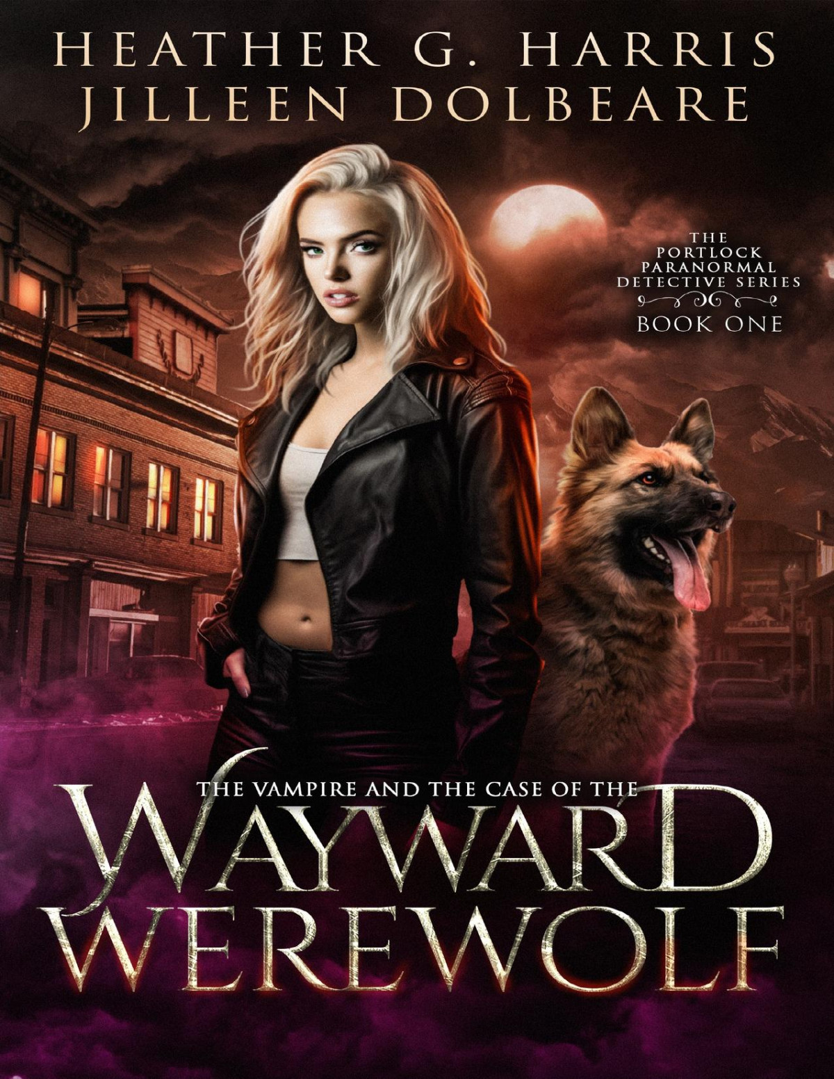 The Vampire And The Case Of The Wayward Werewolf An Urban Fantasy Novel The Portlock Paranormal Detective Series Book 1 Heather G Harris Jilleen Dolbeare