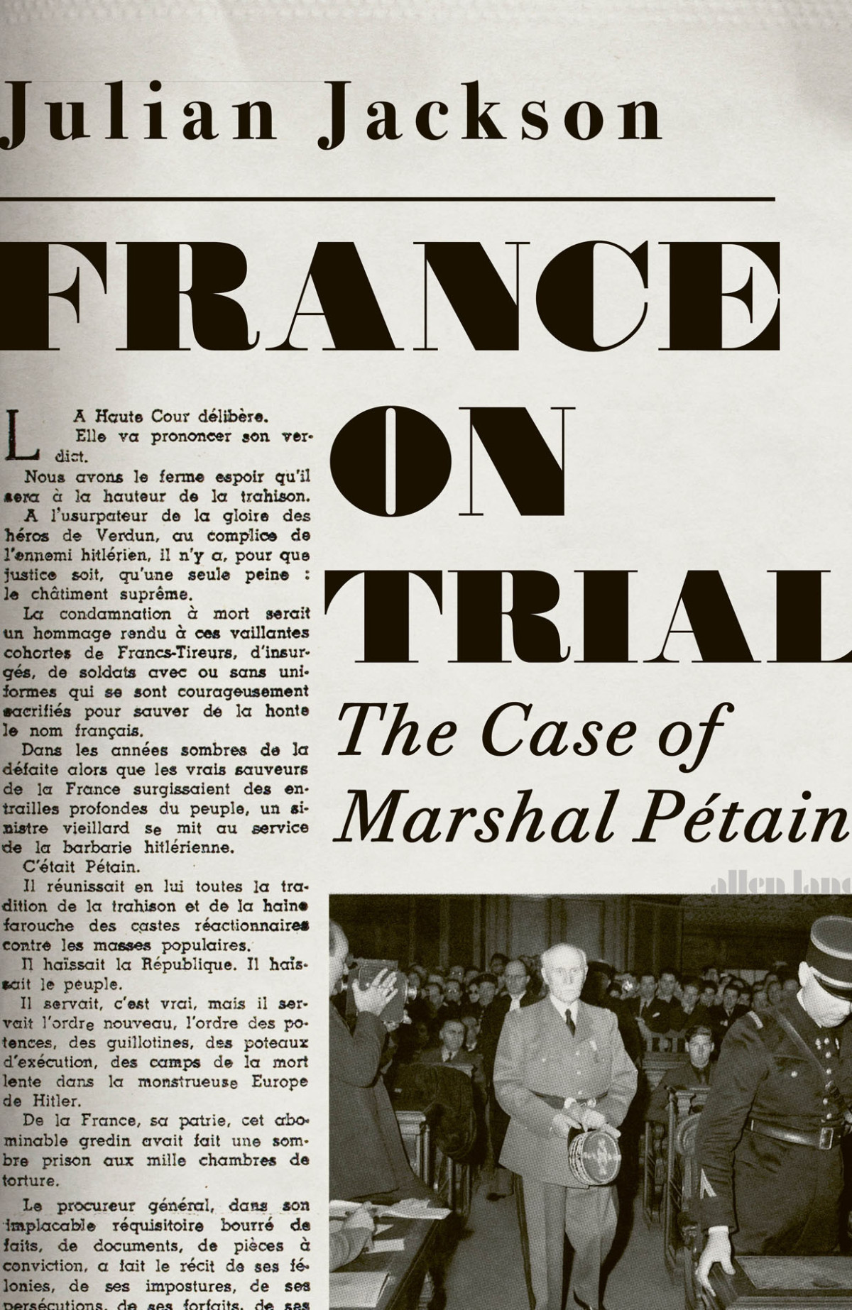 France On Trial Julian Jackson