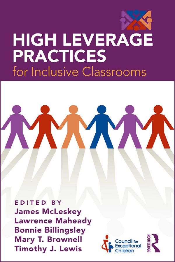 High Leverage Practices For Inclusive Classrooms 1st Edition James Mcleskey