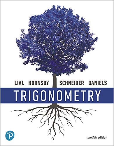 Trigonometry 12th Edition 12th Edition Margaret L Lial John Hornsby