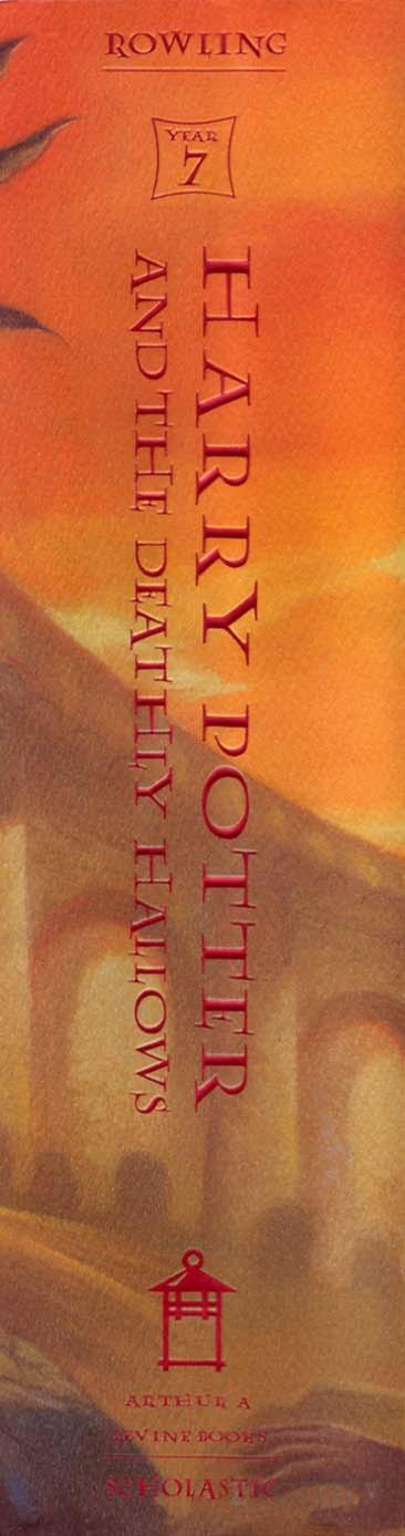 Harry Potter And The Deathly Hallows Book 7 Library Edition Library Rowling