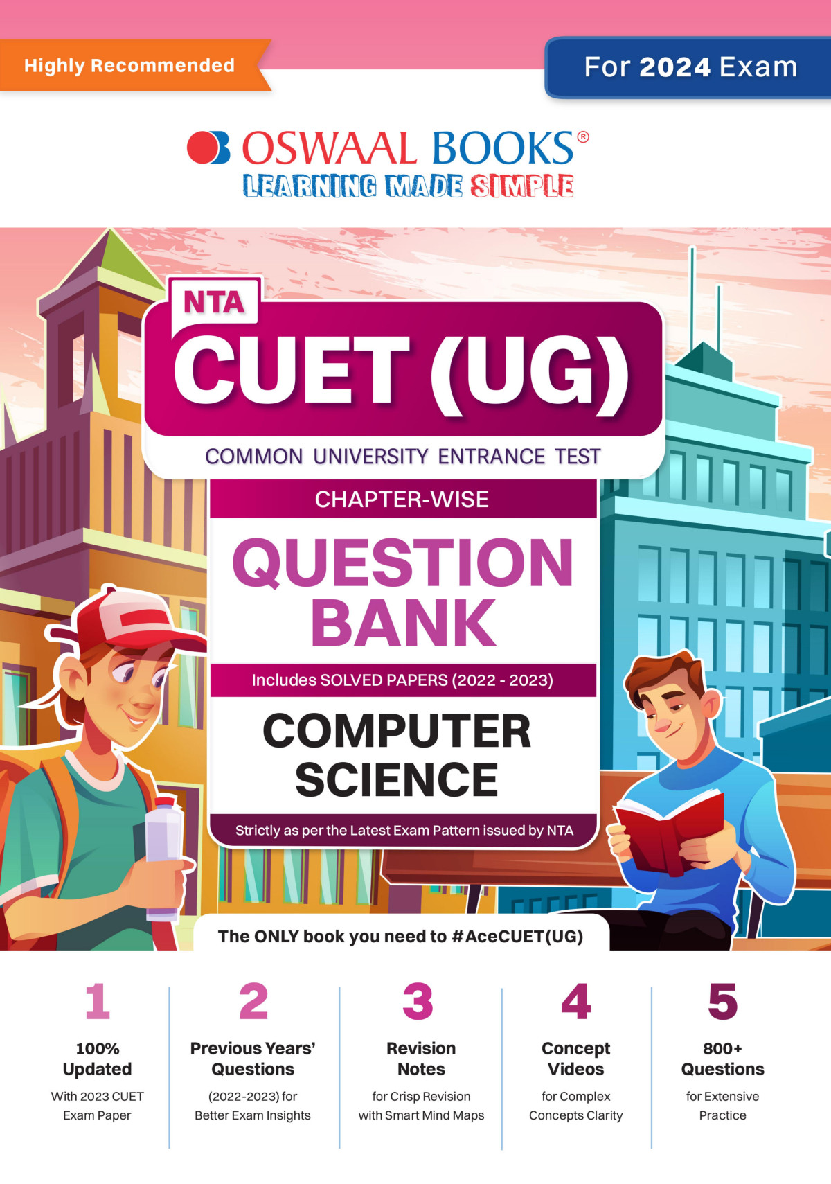 Oswaal Nta Cuet Ug Question Bank Chapterwise Topicwise Computer Science For 2024 Exam Oswaal Editorial Board