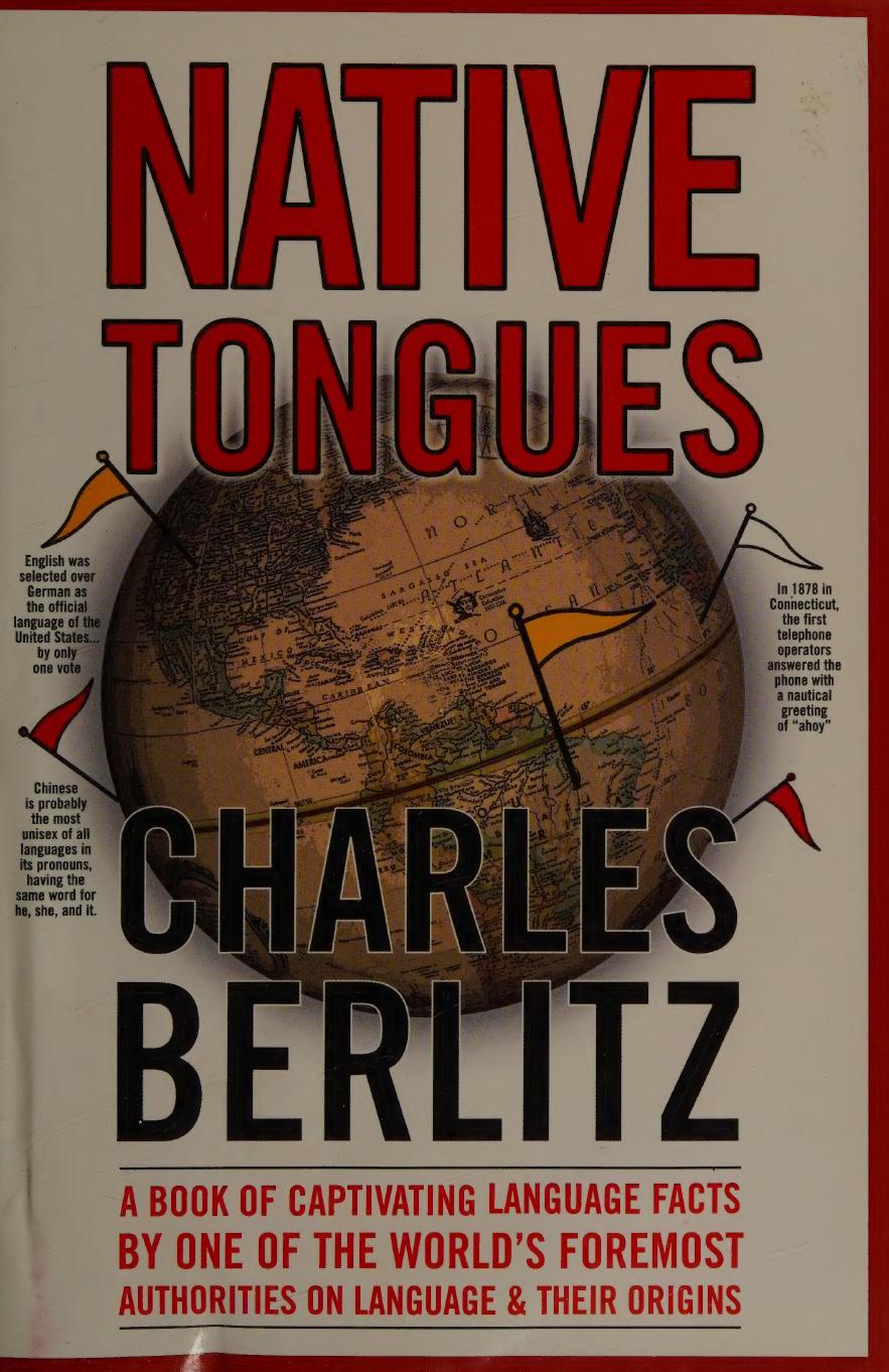 Native Tongues 3 Printing Charles Berlitz