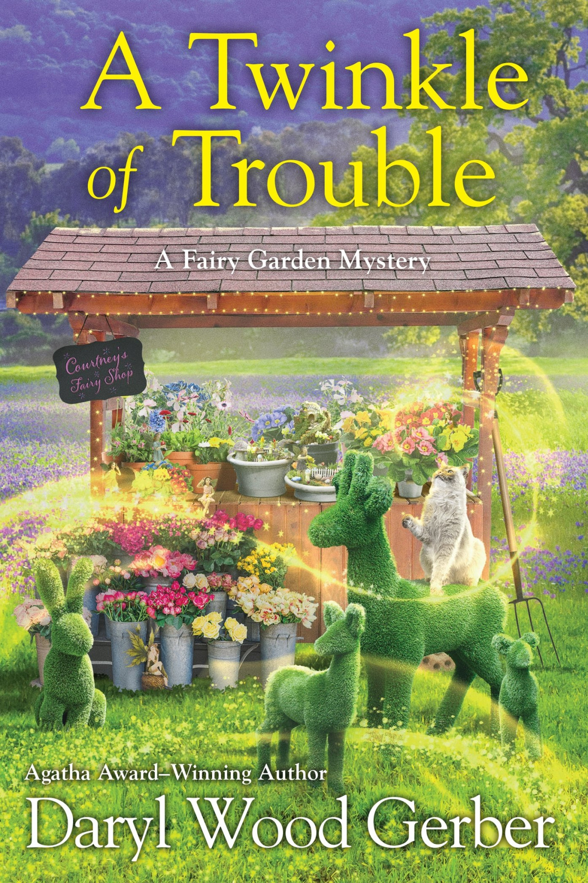 A Twinkle Of Trouble A Fairy Garden Mystery Book 5 Daryl Wood Gerber