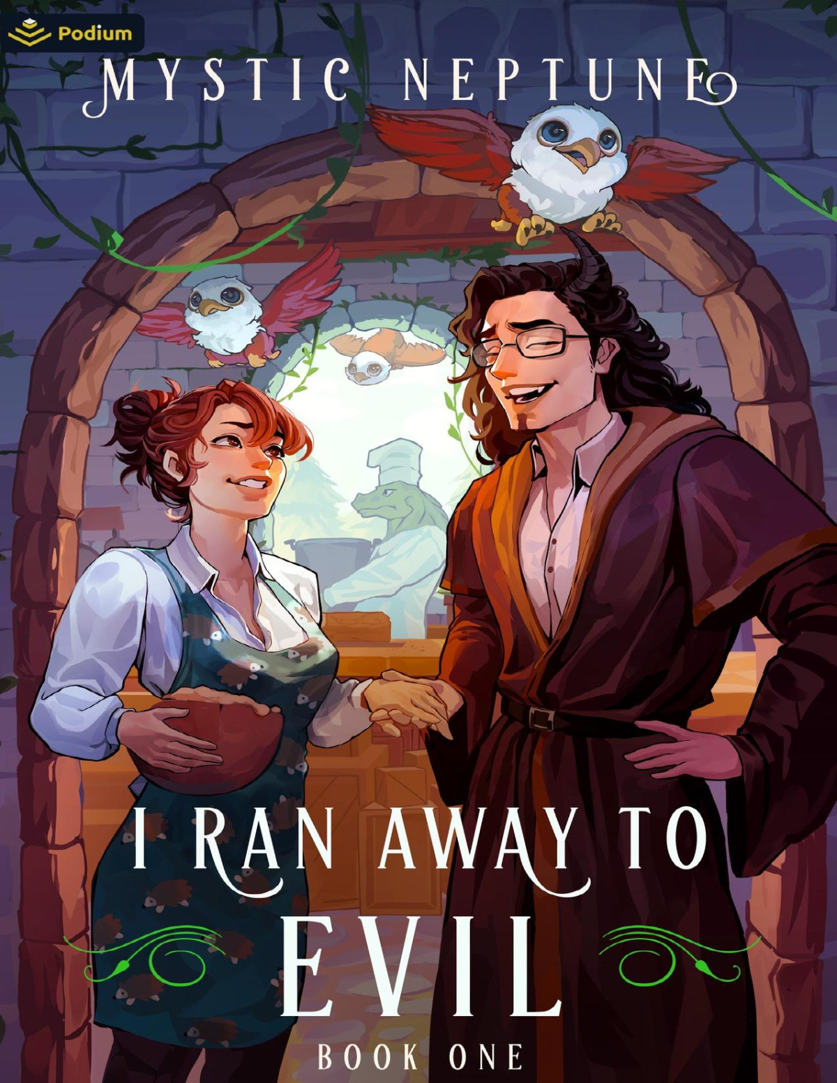 I Ran Away To Evil A Cozy Litrpg Romcom Mystic Neptune