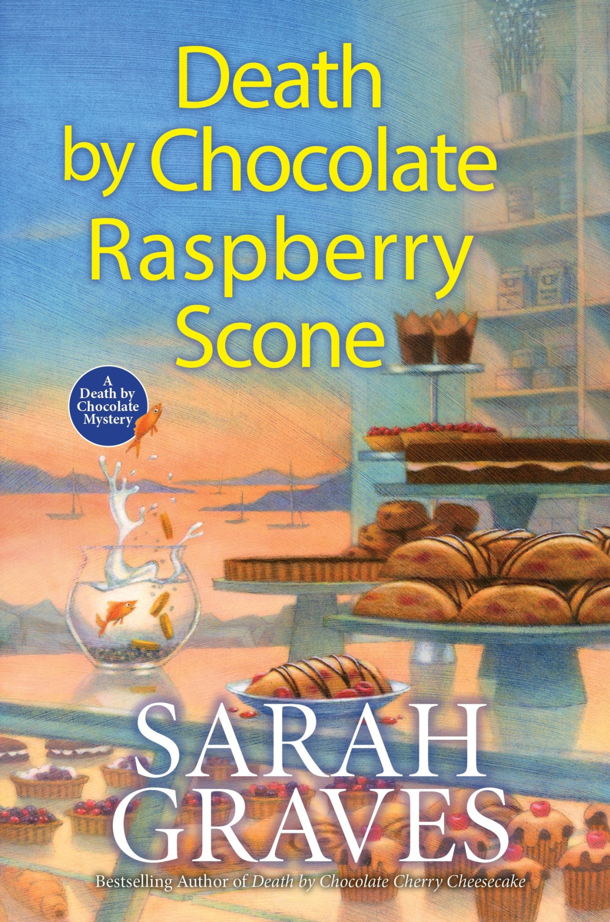 Death By Chocolate Raspberry Scone Sarah Graves