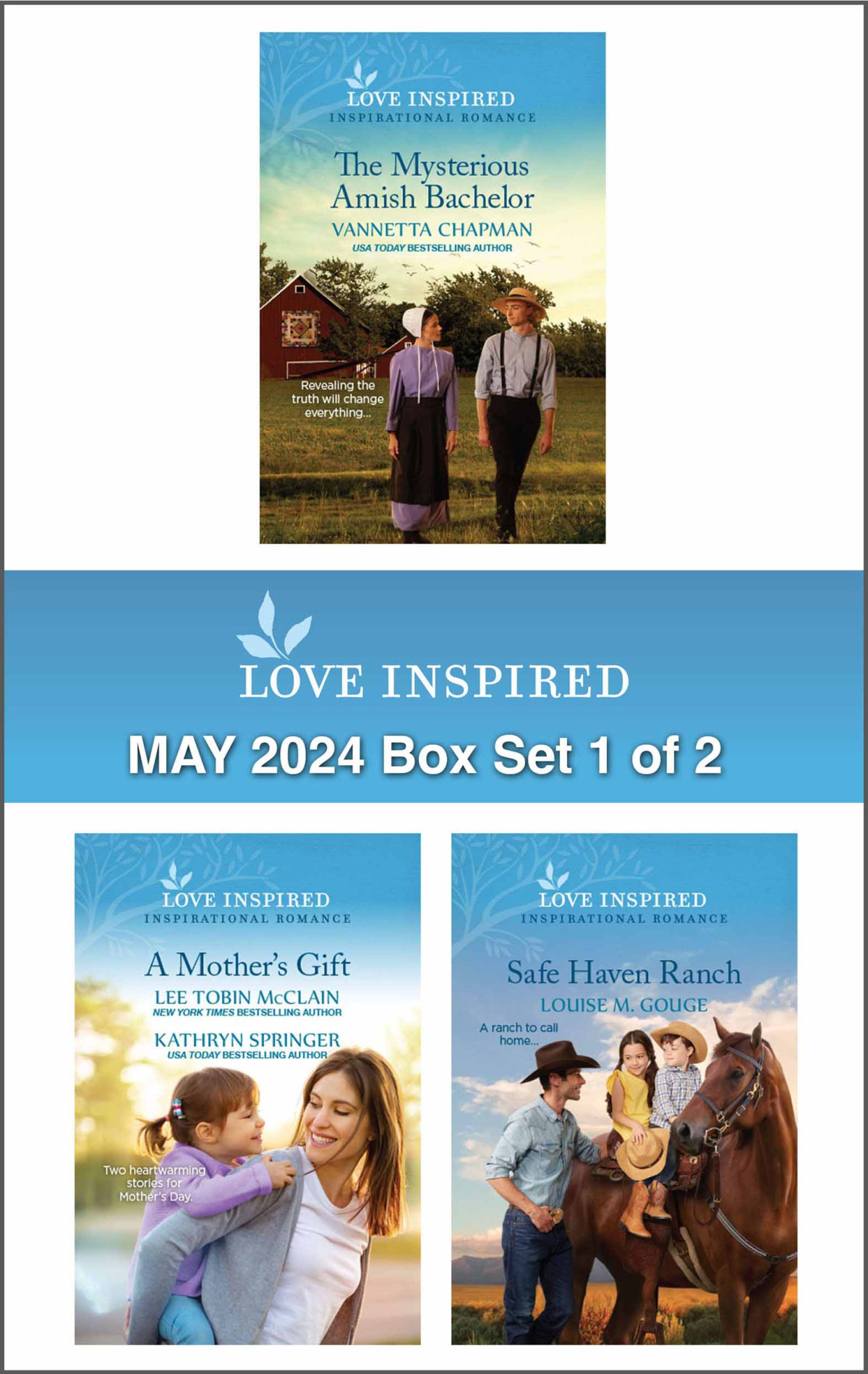 Love Inspired May 2024 Box Set 1 Of 2 Vannetta Chapman Lee Tobin Mcclain