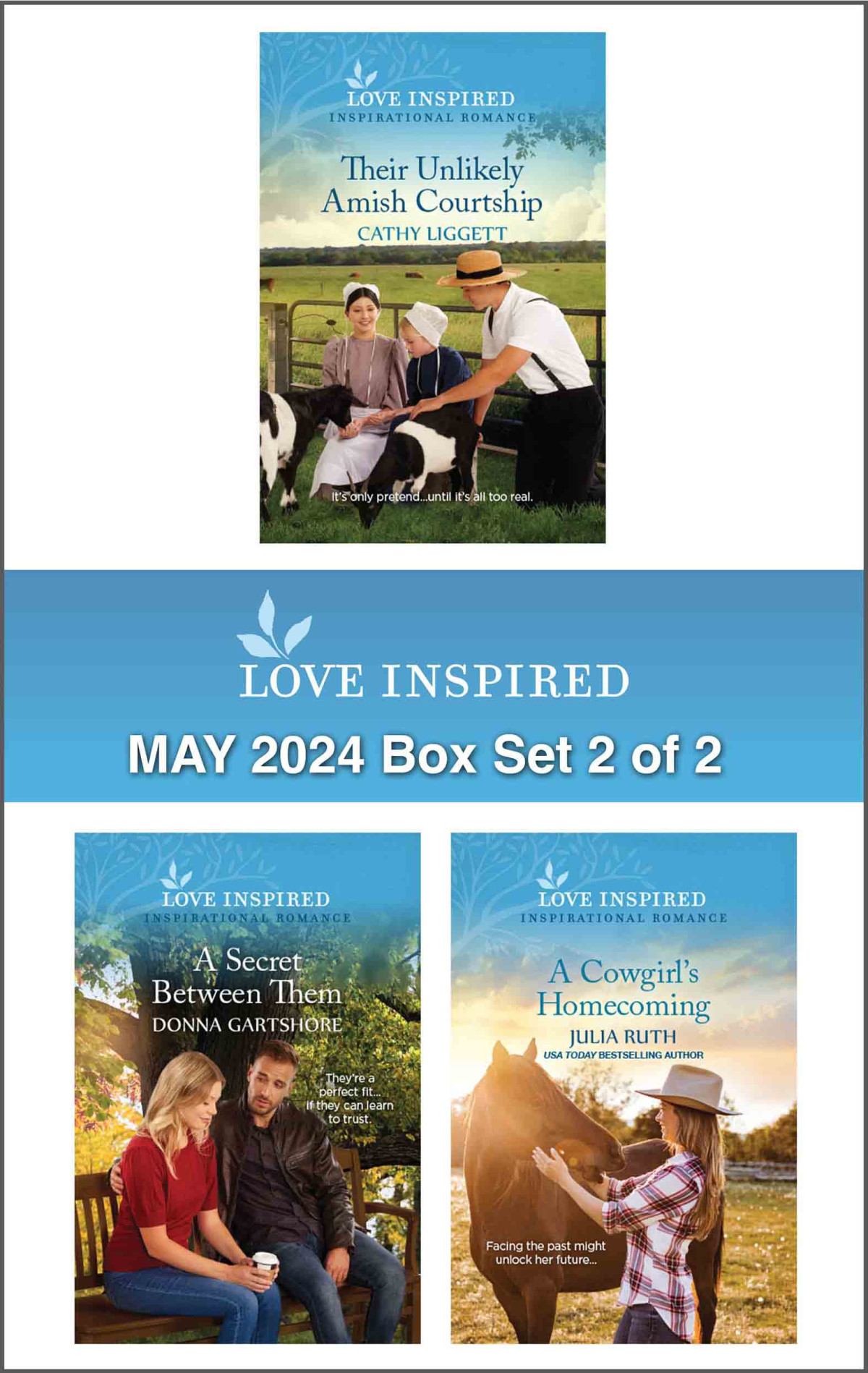 Love Inspired May 2024 Box Set 2 Of 2 Cathy Liggett Donna Gartshore And Julia Ruth
