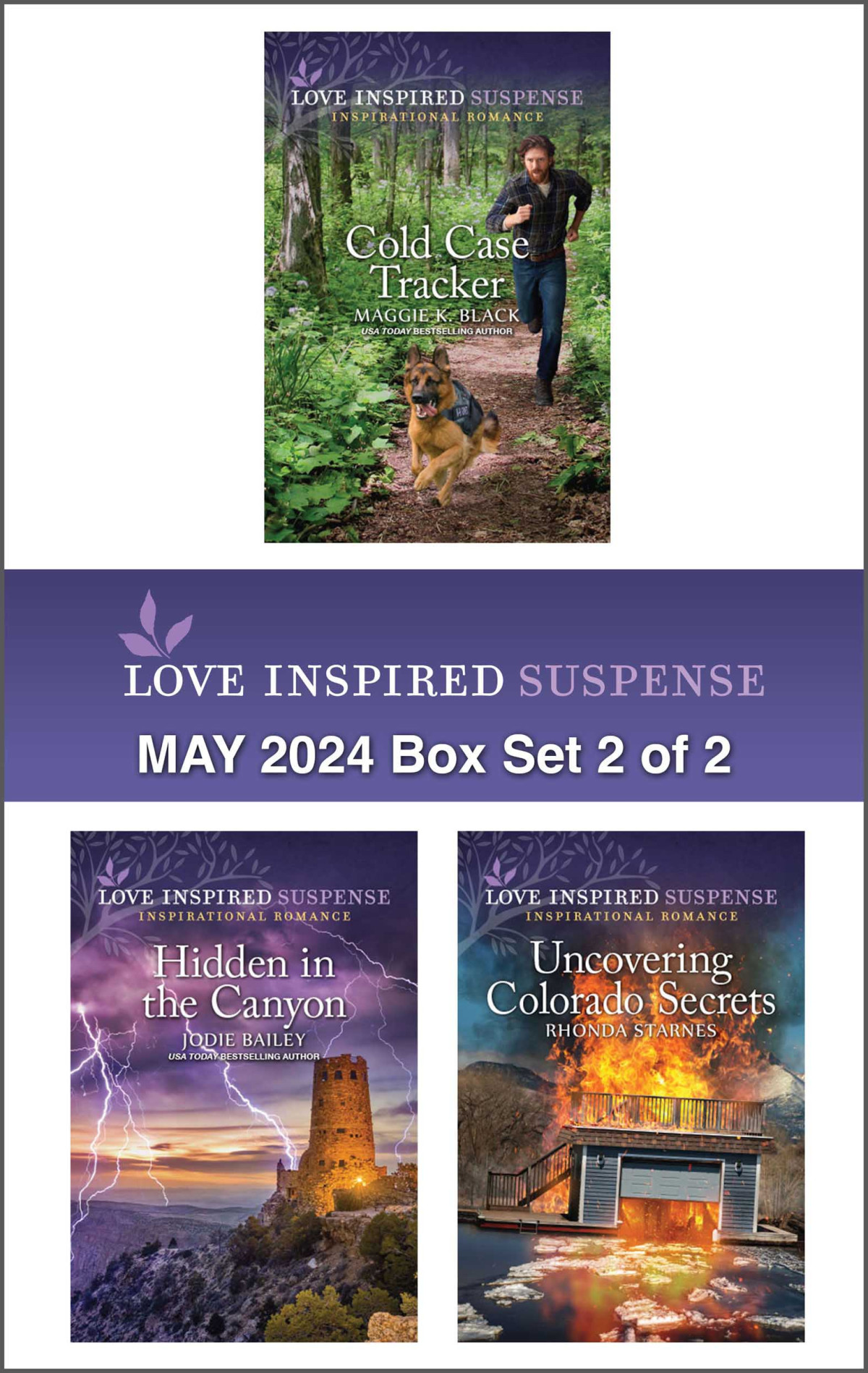 Love Inspired Suspense May 2024 Box Set 2 Of 2 Maggie K Black