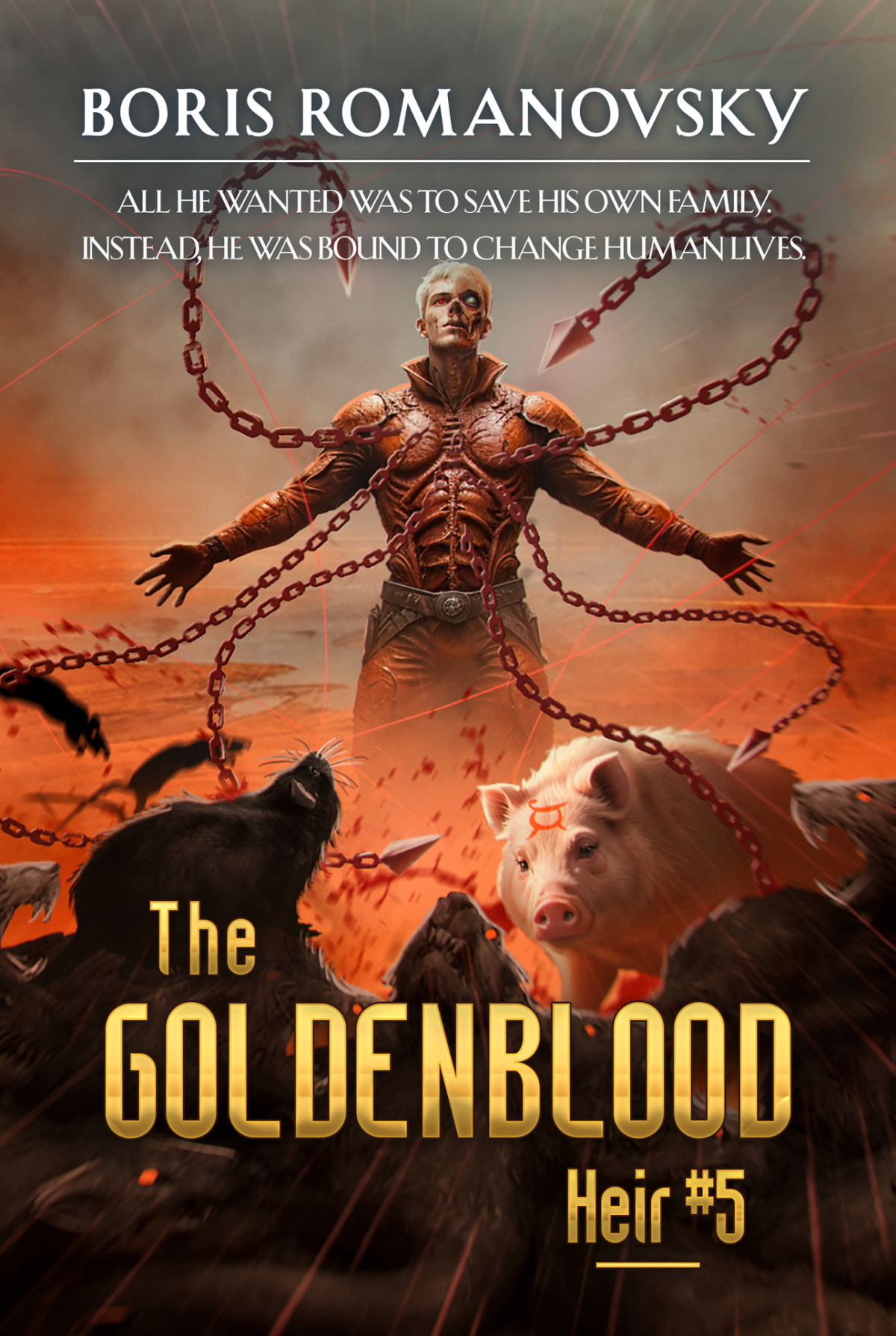 The Goldenblood Heir Book 5 A Portal Progression Fantasy Series Boris Romanovsky