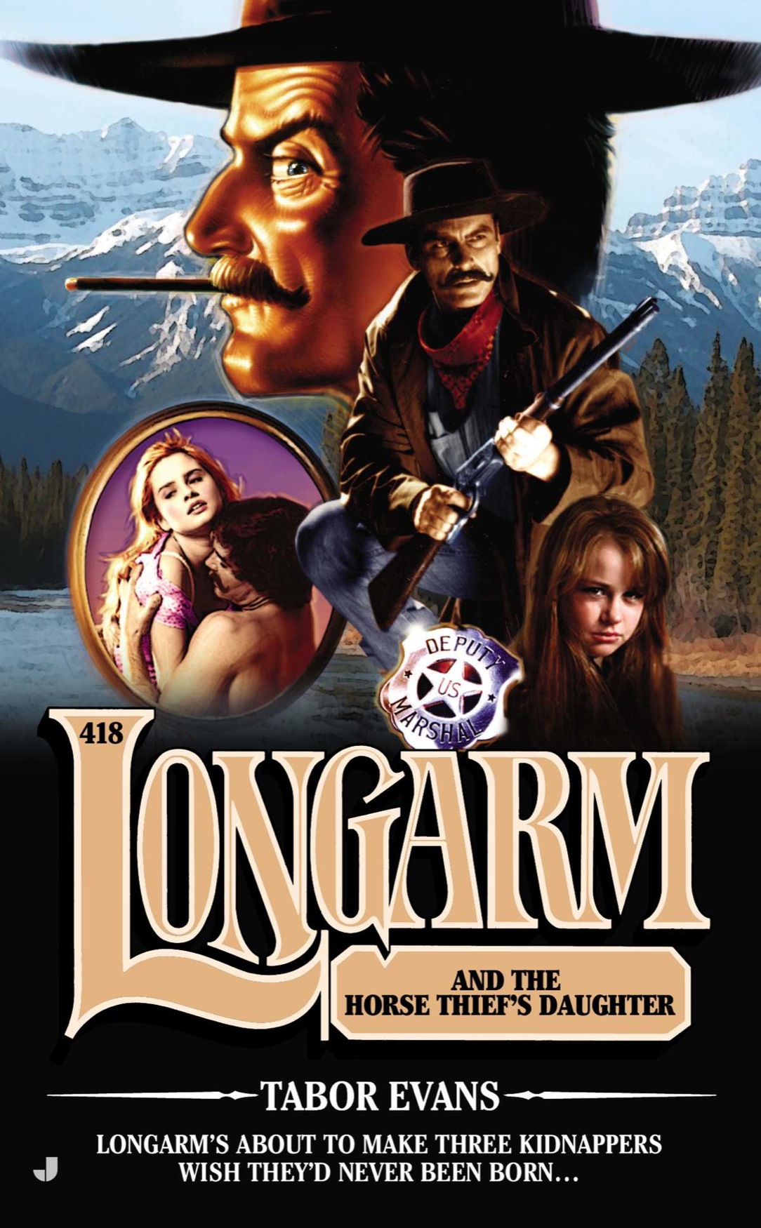 Longarm And The Horse Thiefs Daughter Tabor Evans