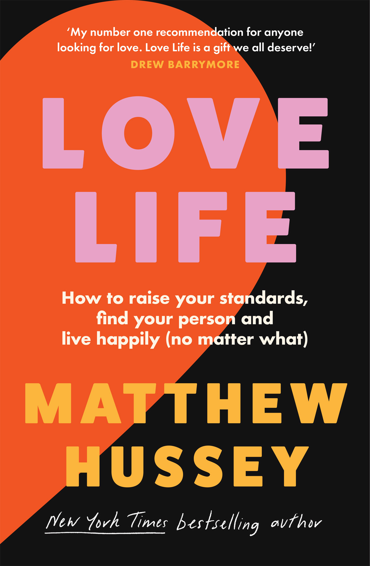 Love Life How To Raise Your Standards Find Your Person And Live Happily No Matter What Matthew Hussey