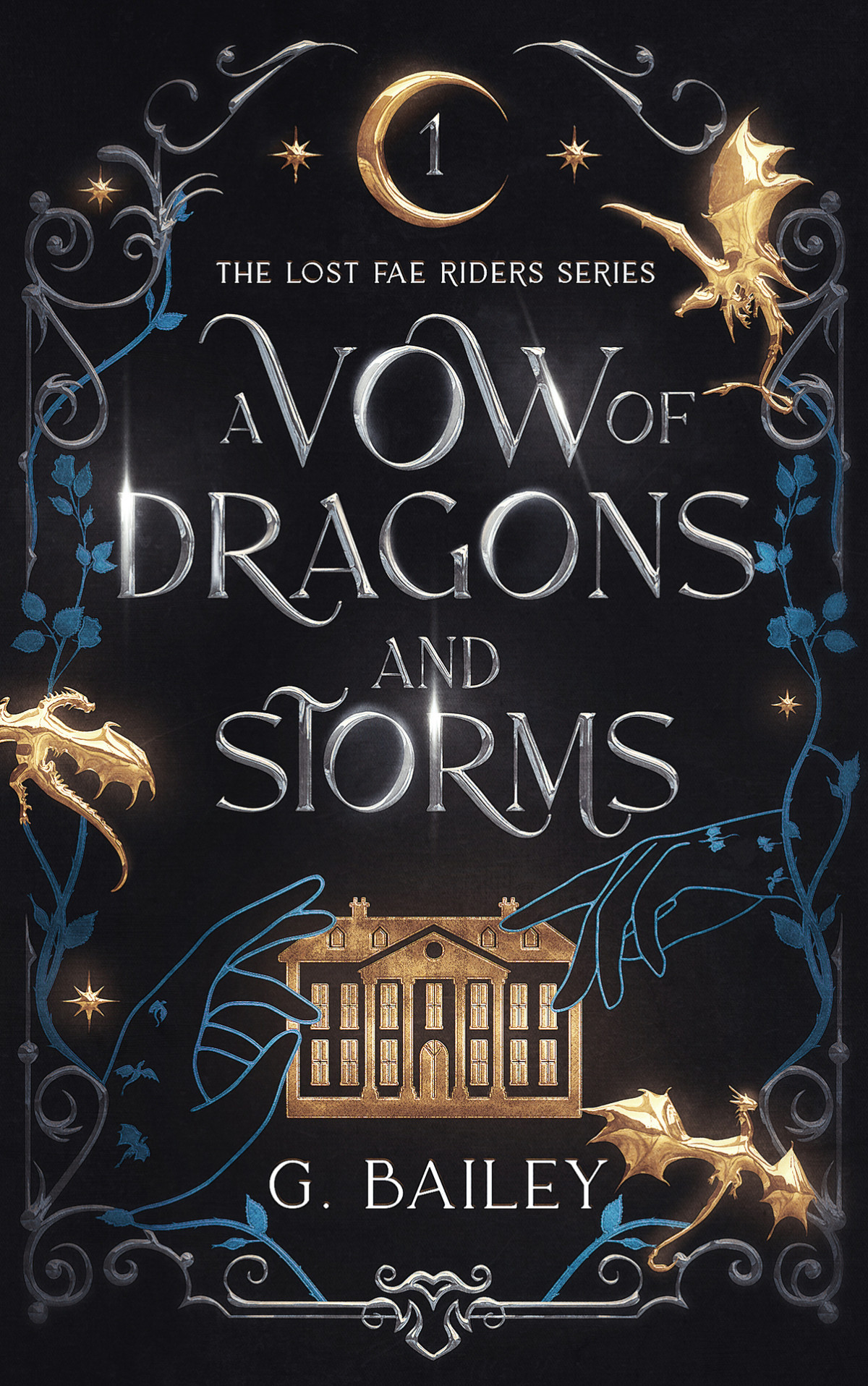 A Vow Of Dragons And Storms The Lost Fae Riders Series Book 1 G Bailey