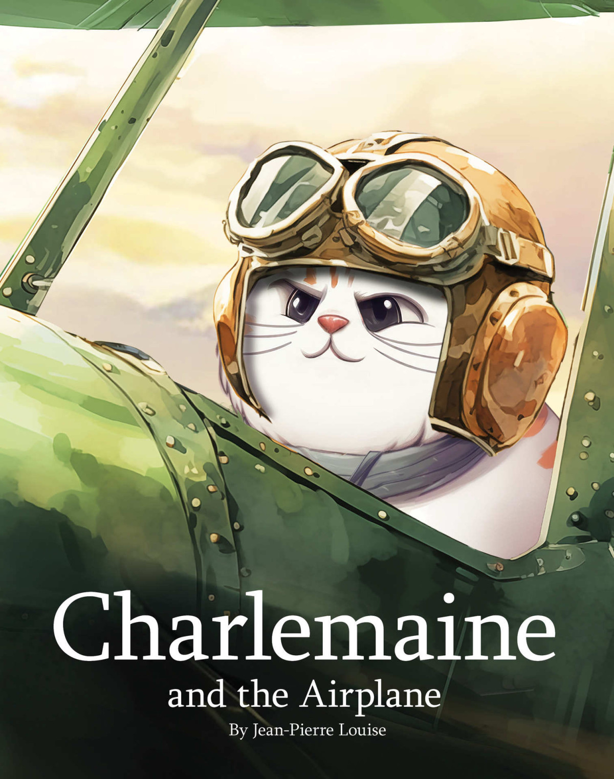 Charlemaine And The Airplane An Inspiring Tale About A Cat Who Dreamt Of Flying Jeanpierre Louise
