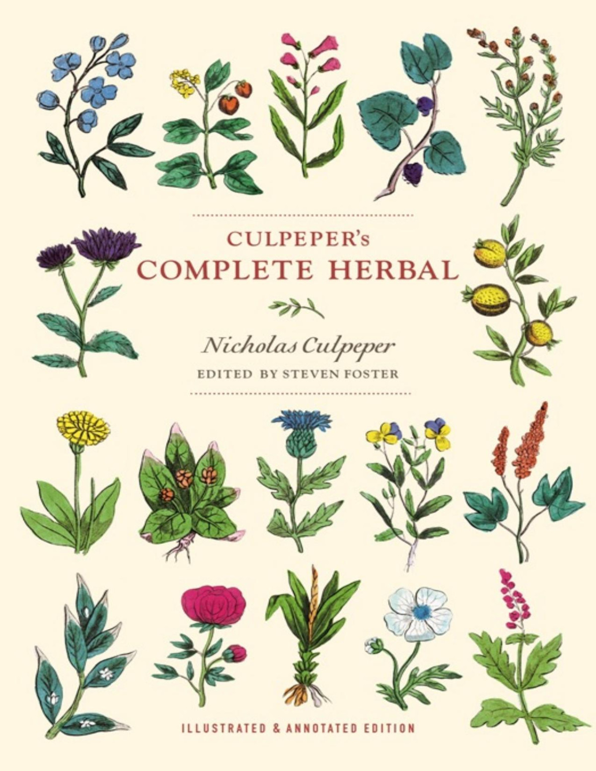 Culpepers Complete Herbal Annotated Illustrated Nicholas Culpeper