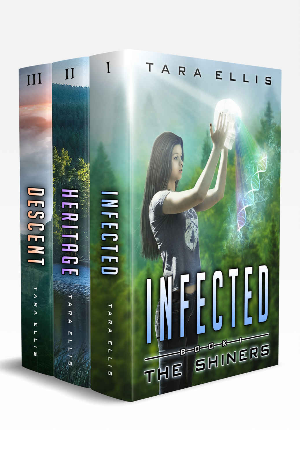 Forgotten Origins Trilogy Box Set Infected Heritage Descent Tara Ellis