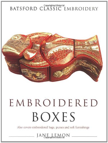 Embroidered Boxes Making Practical Items For Embroidery Jane Lemon