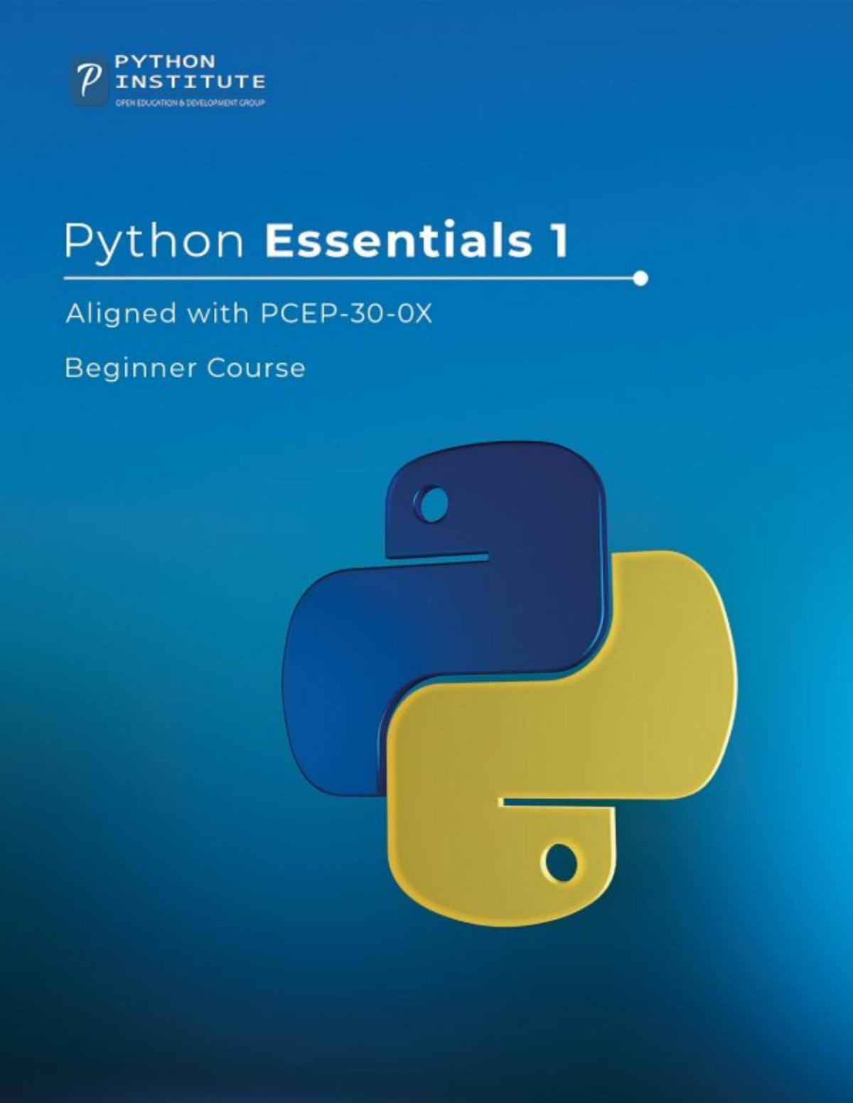 Python Essentials 1 The Openedg Python Institute